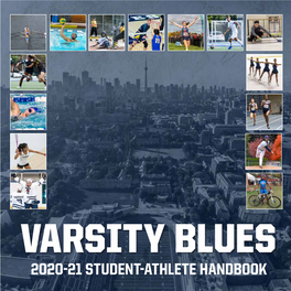 2020-21 STUDENT-ATHLETE HANDBOOK Your Mental Health Is Important!