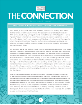 THECONNECTION October 10, 2019 - Issue 27