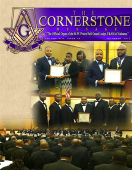 OCTOBER 2015 the Cornerstone