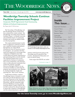 Woodbridge News Fall 2014 (PDF)