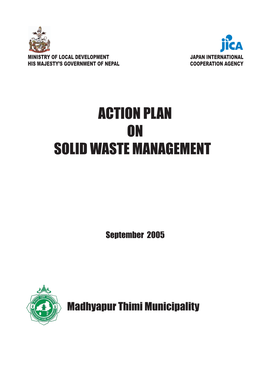 Action Plan on Solid Waste Management