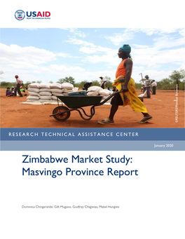 Zimbabwe Market Study: Masvingo Province Report