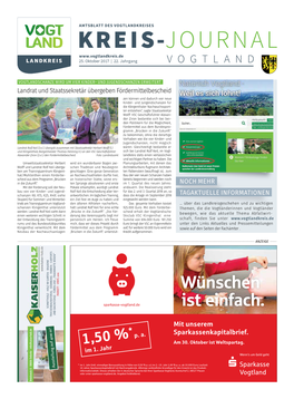 Kreis-Journal Vogtland Oktober 2017