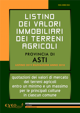 Listino Dei Valori Immobiliari Dei Terreni Agricoli