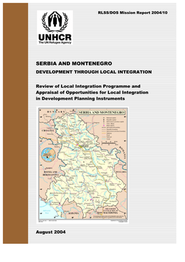 Serbia and Montenegro Development Through Local Integration