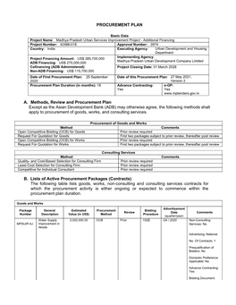 42486-018: Madhya Pradesh Urban Services Improvement Project