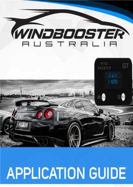 Throttle Controllers Windbooster Vehicle Application Guide