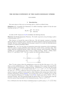 The Double Suspension of the Mazur Homology 3-Sphere