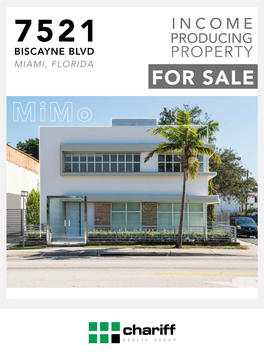 For Sale 7521 Biscayne Blvd Property Overview