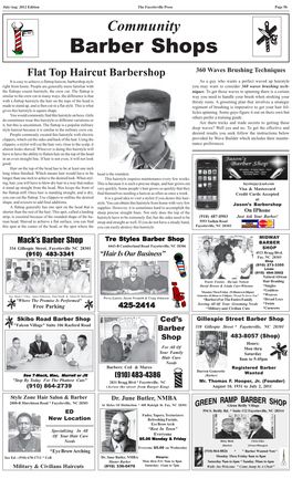 Barber Shops Full Page