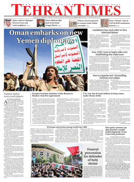 Oman Embarks on New Yemen Diplomacy