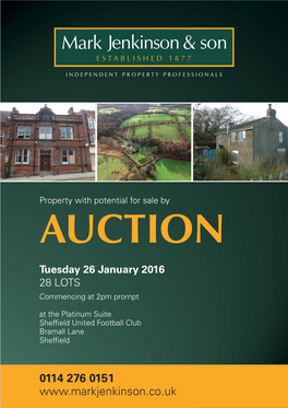 Property with Potential for Sale by AUCTION