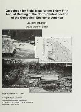 Guidebook for Field Trips for the Thirty-Fifth Annual Meeting of the North-Central Section of the Geological Society of America