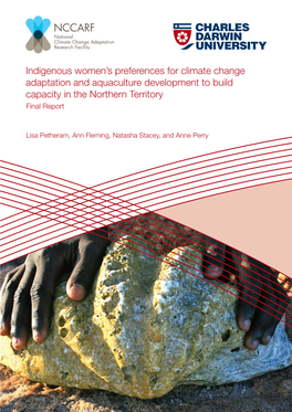 Indigenous Women's Preferences for Climate Change Adaptation And