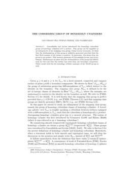 The Cobordism Group of Homology Cylinders