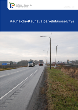 Kauhajoki–Kauhava Palvelutasoselvitys