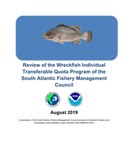 Wreckfish ITQ Review