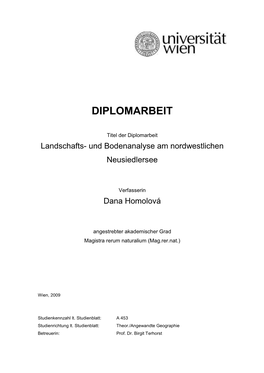 Diplomarbeit