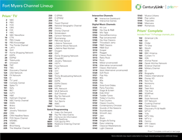 Fort Myers Channel Lineup