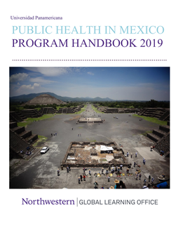 Public Health in Mexico Program Handbook 2019