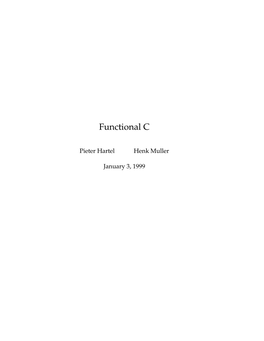 Functional C