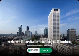 Exklusive Unter-/Nachvermietung Im Opernturm Bockenheimer Landstraße 2-8, 60306 Frankfurt