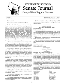 Ninety−Ninth Regular Session