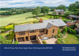 Hillcroft House, Main Street, Upper Stowe, NN7 4SH Guide Price: £750,000