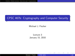 CPSC 467B: Cryptography and Computer Security