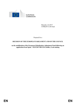 266 Final Proposal for a DECISION of the EUROPEAN PARLIAMENT