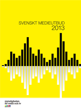 Svenskt Medieutbud 2013.Pdf
