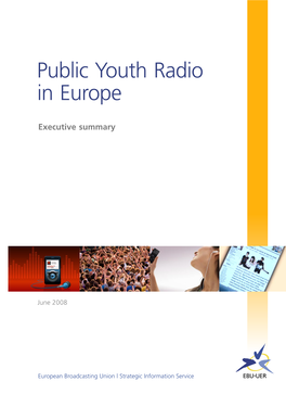 Public Youth Radio in Europe