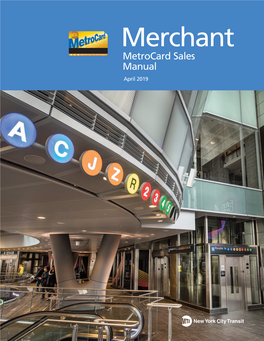Metrocard Merchants Manual
