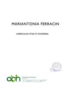 Mariantonia Ferracin