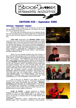 Instrumental Newsletter