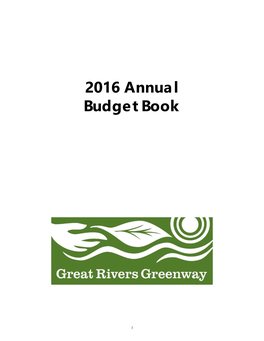 Great Rivers Greenway 2016 Strategic Plan