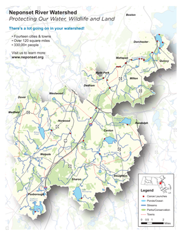 Neponset River Watershed Protecting Our Water, Wildlife and Land