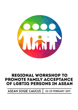 Regional Workshop to Promote Family Acceptance in ASEAN