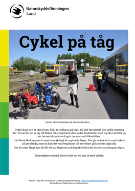 Cykel På Tåg