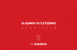 54 Sakarya Ulaşimda Ve Iletişimde