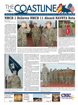 NMCB 1 Relieves NMCB 11 Aboard NAVSTA Rota MC3 M