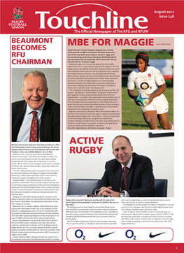Mbe for Maggie Active Rugby