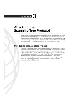 Attacking the Spanning Tree Protocol