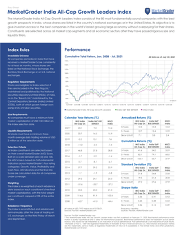 Marketgrader India All-Cap Growth Leaders Index