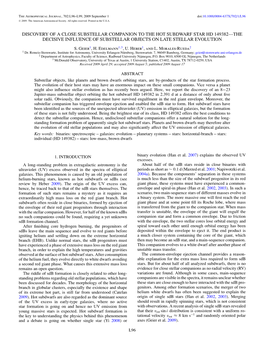 Discovery of a Close Substellar Companion to the Hot Subdwarf Star Hd 149382—The Decisive Influence of Substellar Objects on Late Stellar Evolution