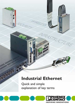 Industrial Ethernet Quick and Simple Explanation of Key Terms