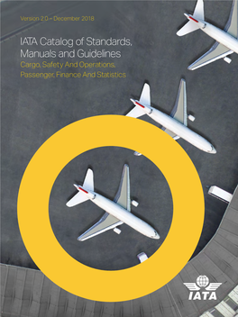 IATA Catalog of Standards, Manuals and Guidelines