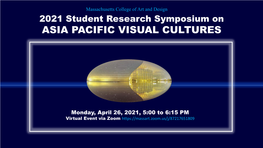 Asia Pacific Visual Cultures