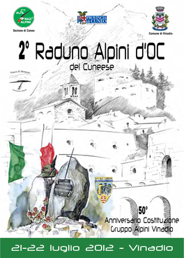 Vinadio 2° Raduno Alpini D’OC Del Cuneese