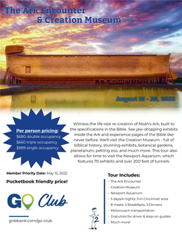 The Ark Encounter & Creation Museum